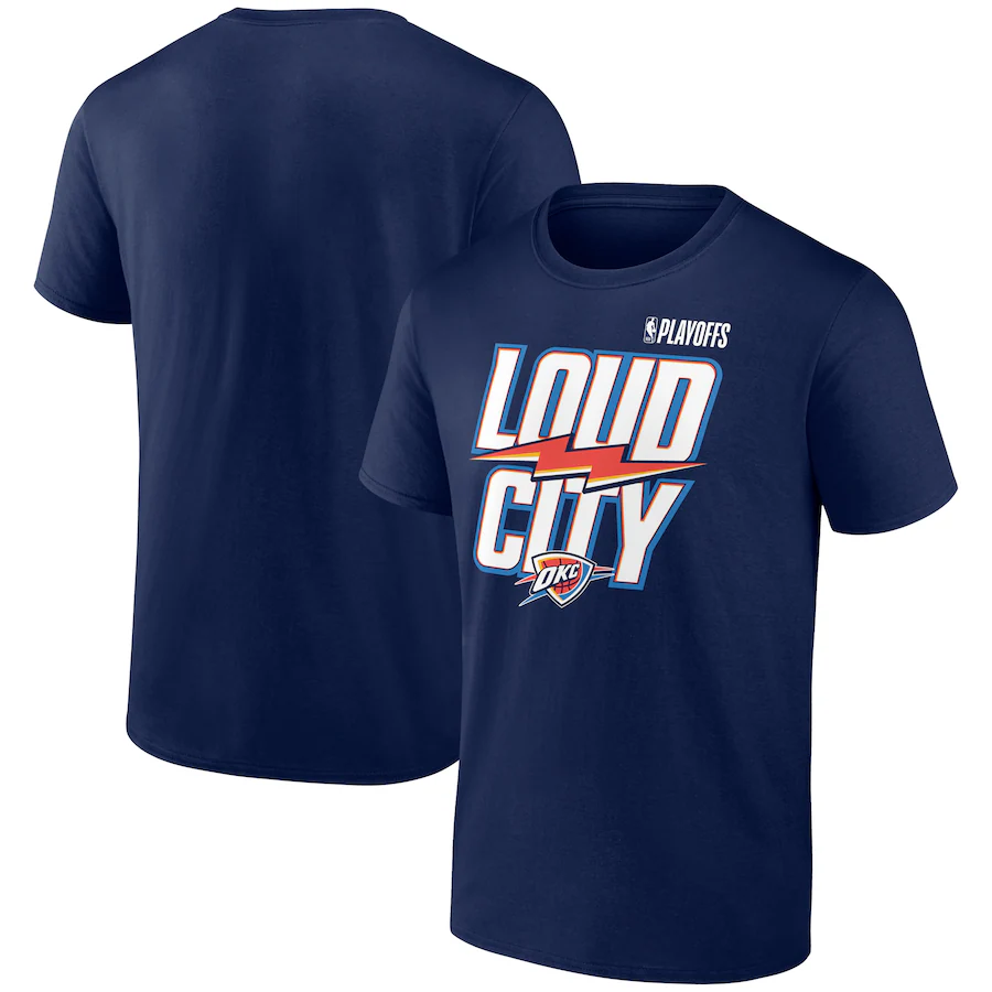 Men Oklahoma City Thunder  short T Shirt 2025 style 20